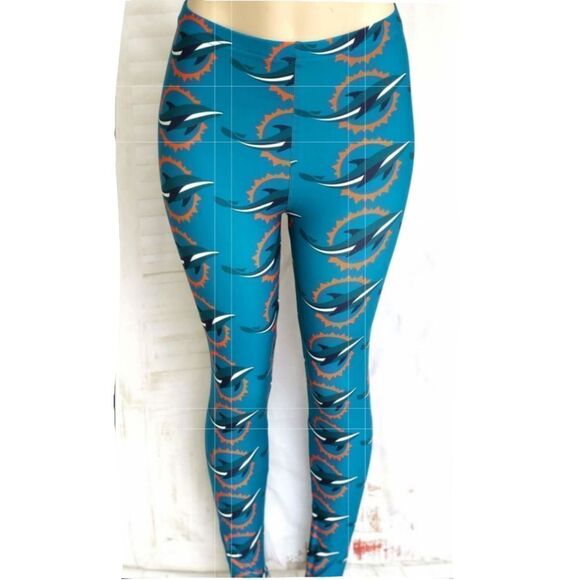 Miami Dolphins NFL leggings New - Picture 1 of 2